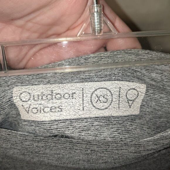 Outdoor Voices Grey Leggings Rare Design Size XS‎ - Picture 9 of 9